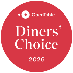 Open Table Diner's Choice Award Winner 2026
